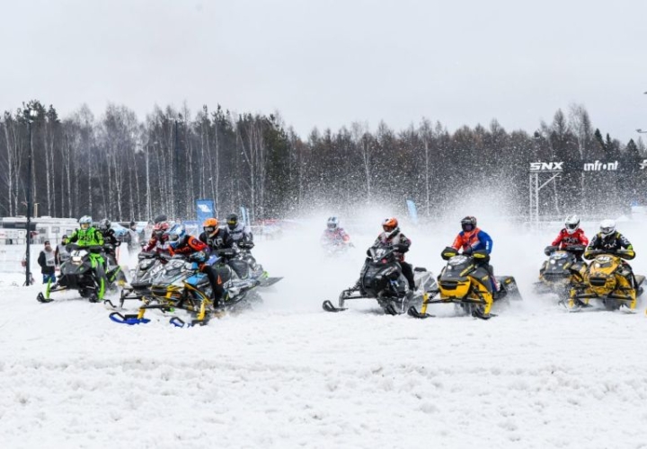 In Action on the Snow: supporting the FIM Snowcross World Championship